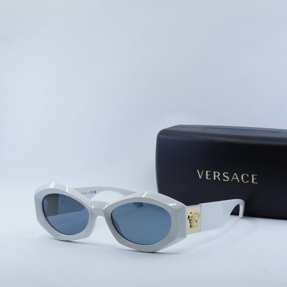 FINAL PRICE NEW VERSACE VE4466U 546280 WHITE/DARK BLUE SUNGLASSES main image 7